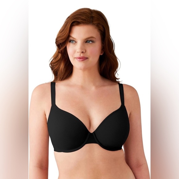 Wacoal Other - Wacoal Shape Revelation® Shallow Top Underwire T-Shirt Black Bra
